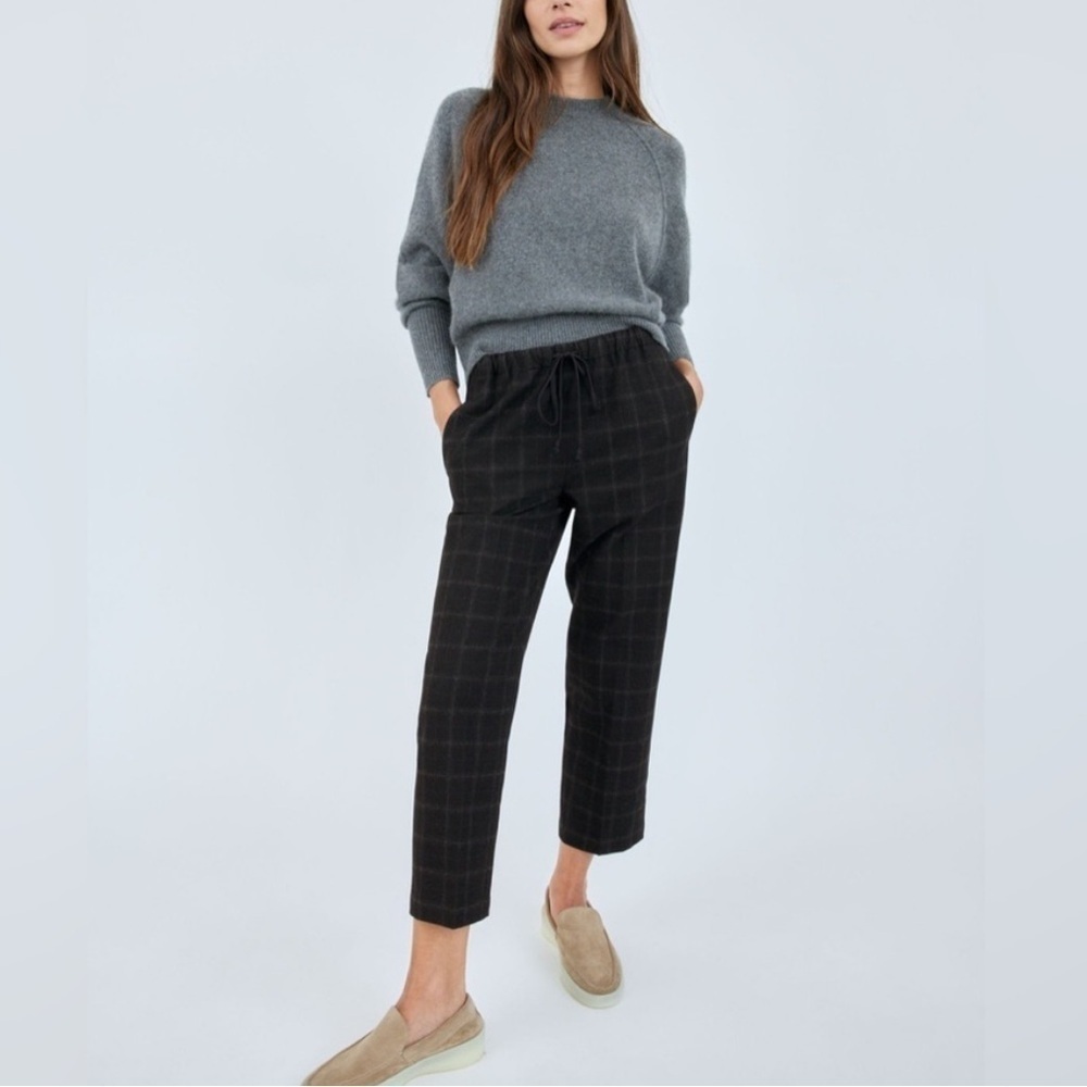 Aritzia The Group by Babaton Jimmy Pant in Black Fine Grid Size XS - Picture 10 of 10